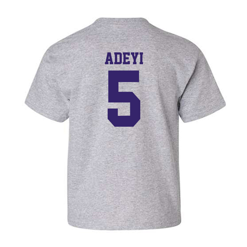 JMU - NCAA Football : Ayo Adeyi - Classic Shersey Youth T-Shirt-1