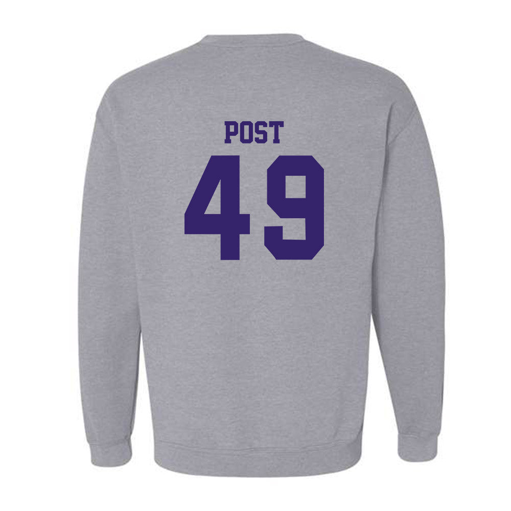 JMU - NCAA Football : Ryder Post - Classic Shersey Crewneck Sweatshirt-1