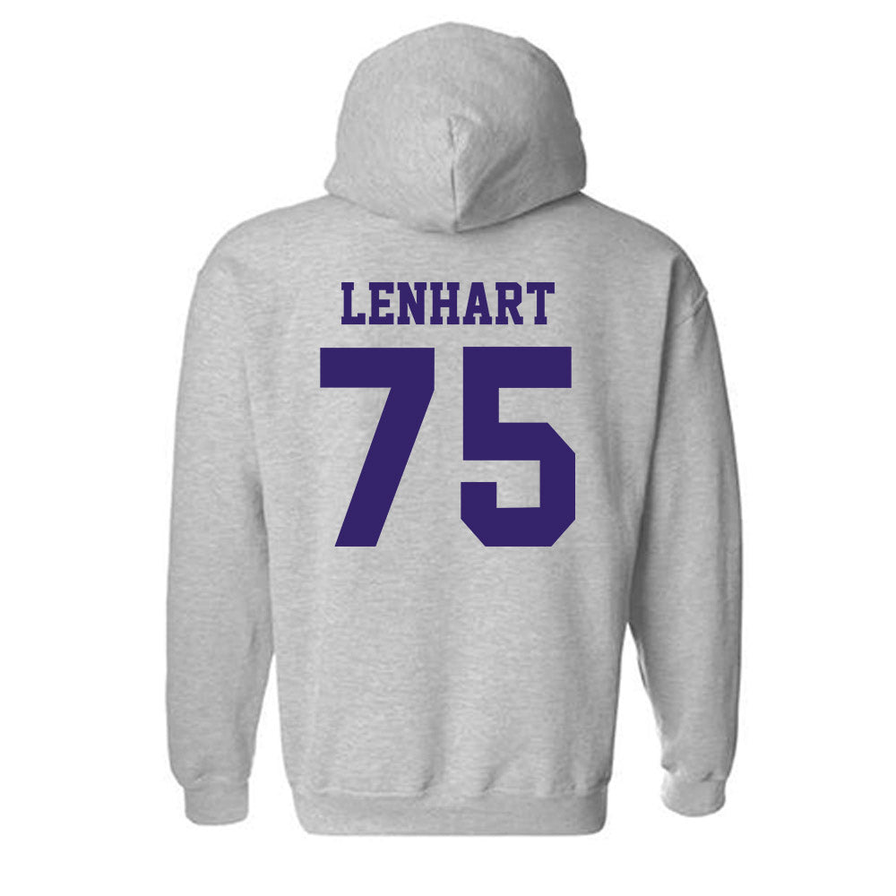 JMU - NCAA Football : Kyle Lenhart - Classic Shersey Hooded Sweatshirt-1