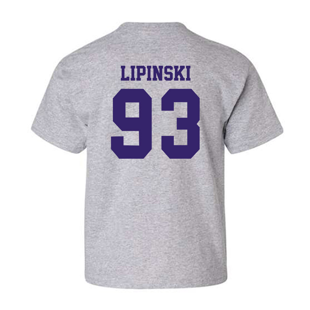  - NCAA Football : Max Lipinski - Classic Shersey Youth T-Shirt-1