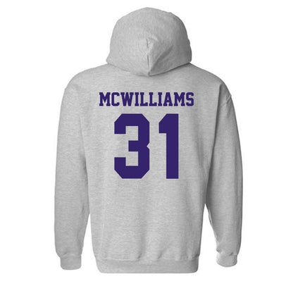 JMU - NCAA Football : Roddrey McWilliams - Classic Shersey Hooded Sweatshirt-1
