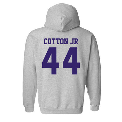 JMU - NCAA Football : DJ Cotton Jr - Classic Shersey Hooded Sweatshirt-1