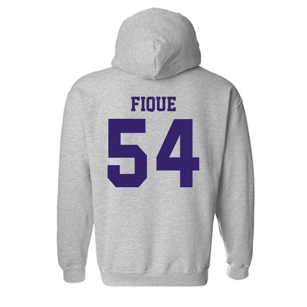 JMU - NCAA Football : Brandon Fique - Classic Shersey Hooded Sweatshirt-1