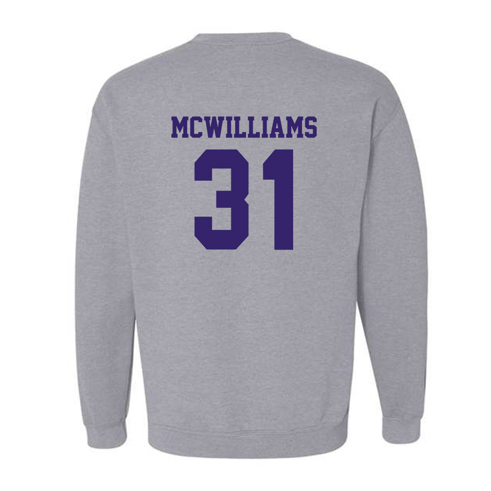 JMU - NCAA Football : Roddrey McWilliams - Classic Shersey Crewneck Sweatshirt-1