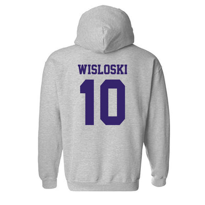 JMU - NCAA Football : Braeden Wisloski - Classic Shersey Hooded Sweatshirt-1