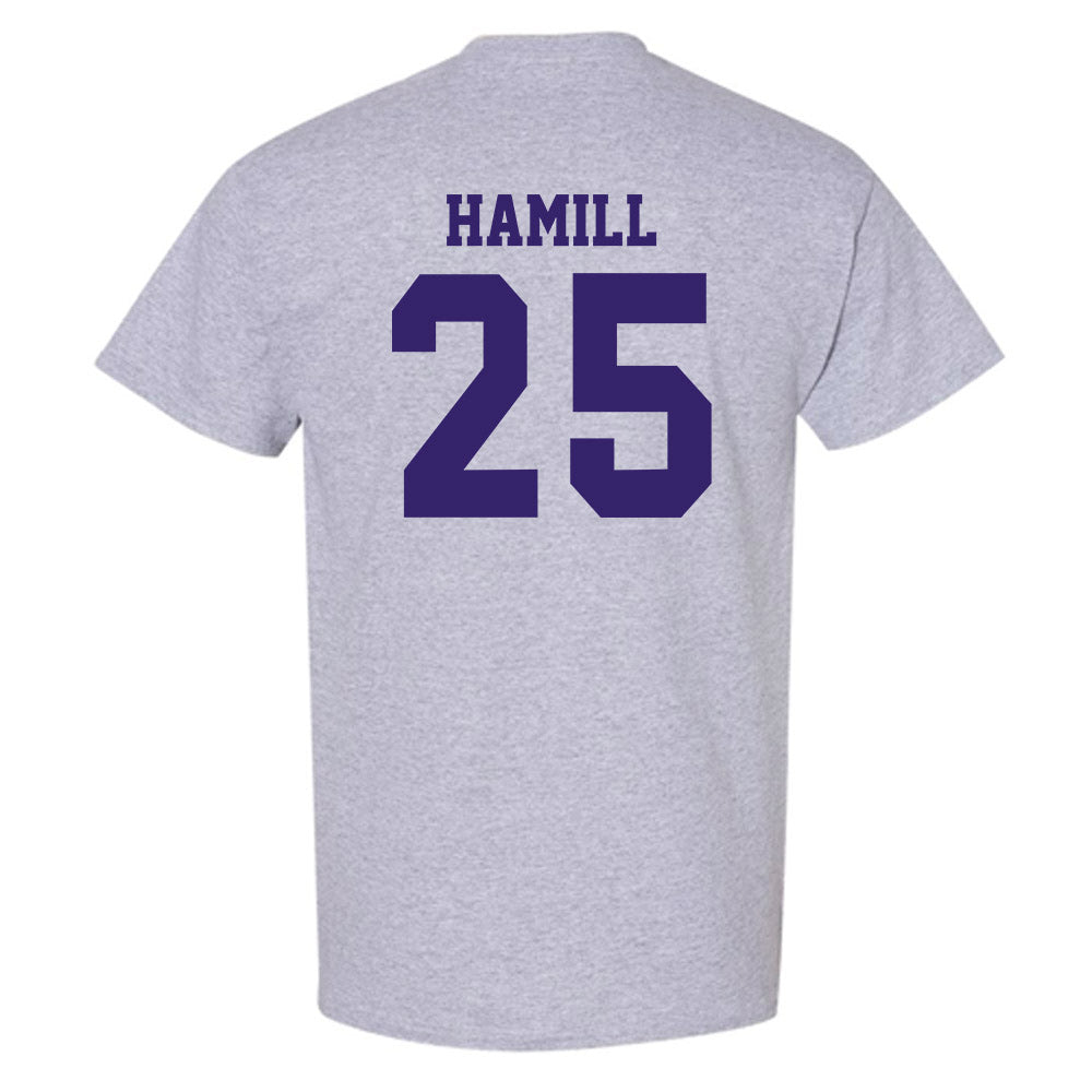 JMU - NCAA Football : Jackson Hamill - Classic Shersey T-Shirt-1