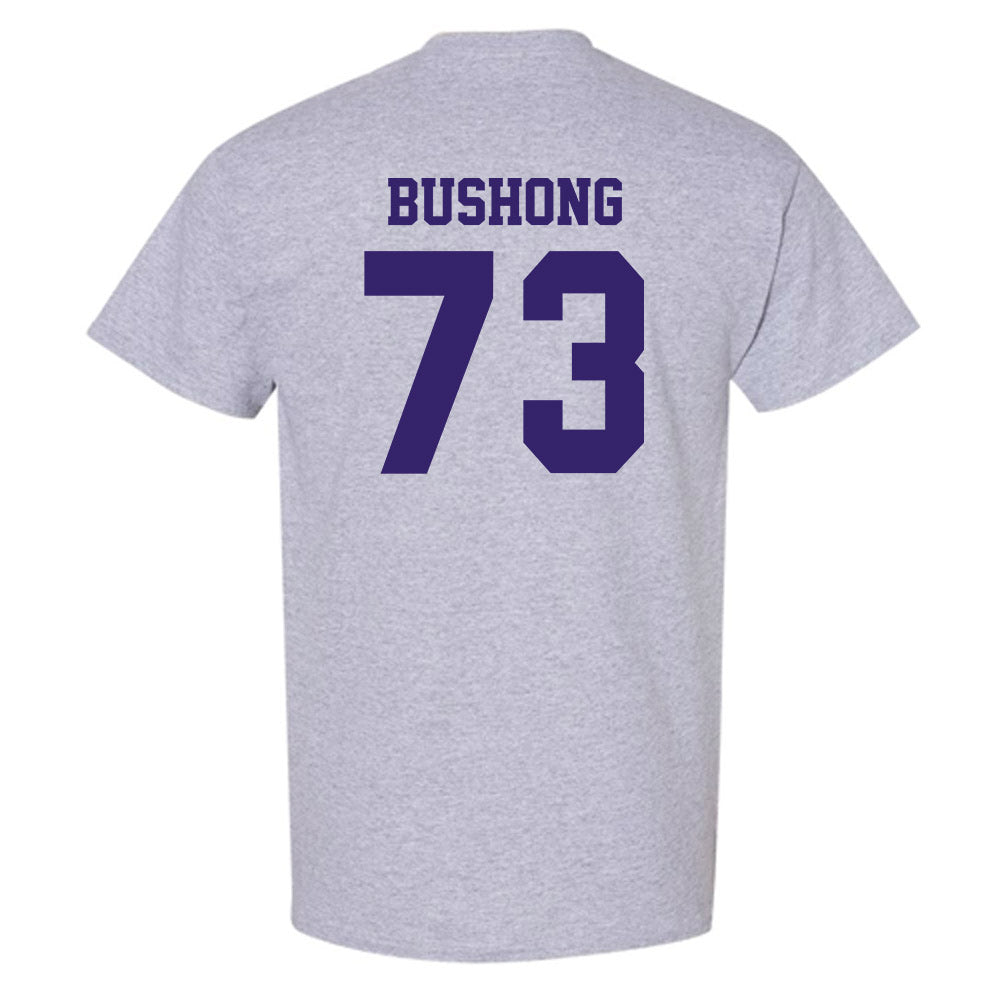 JMU - NCAA Football : Evan Bushong - Classic Shersey T-Shirt-1