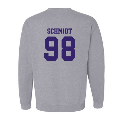 JMU - NCAA Football : Turner Schmidt - Classic Shersey Crewneck Sweatshirt-1