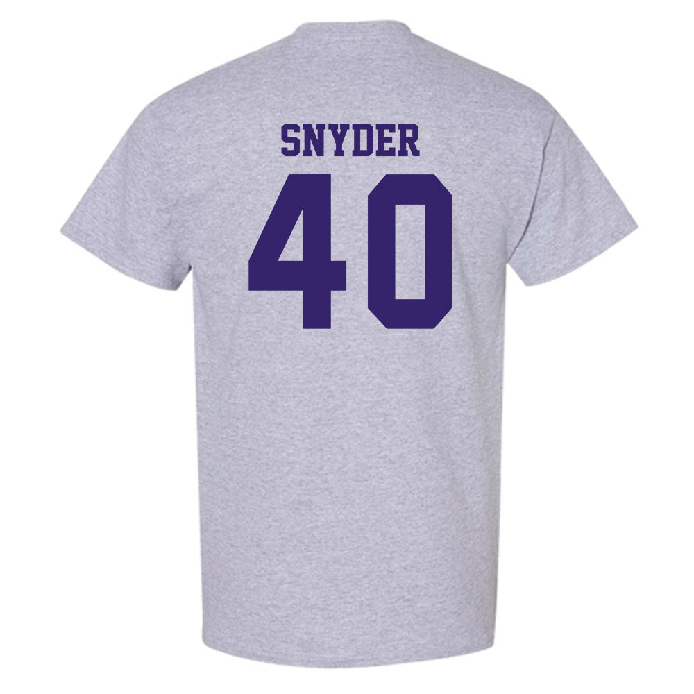 JMU - NCAA Football : Jackson Snyder - Classic Shersey T-Shirt-1
