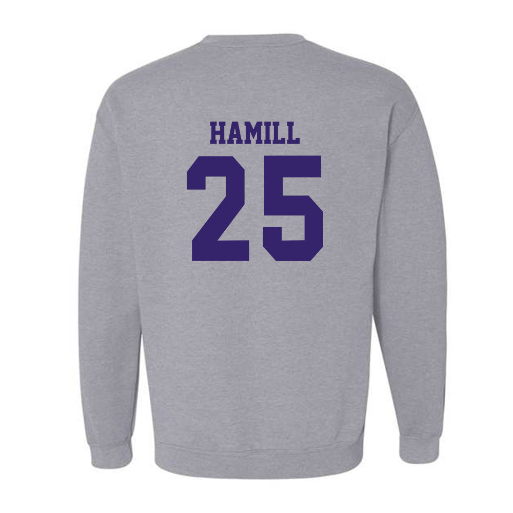 JMU - NCAA Football : Jackson Hamill - Classic Shersey Crewneck Sweatshirt-1