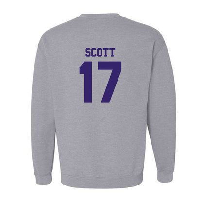 JMU - NCAA Football : Michael Scott - Classic Shersey Crewneck Sweatshirt-1
