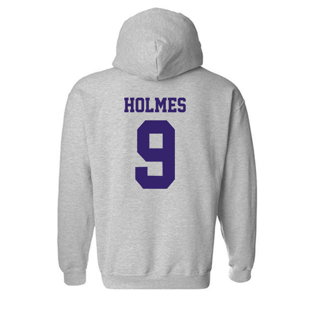 JMU - NCAA Football : Xavier Holmes - Classic Shersey Hooded Sweatshirt-1