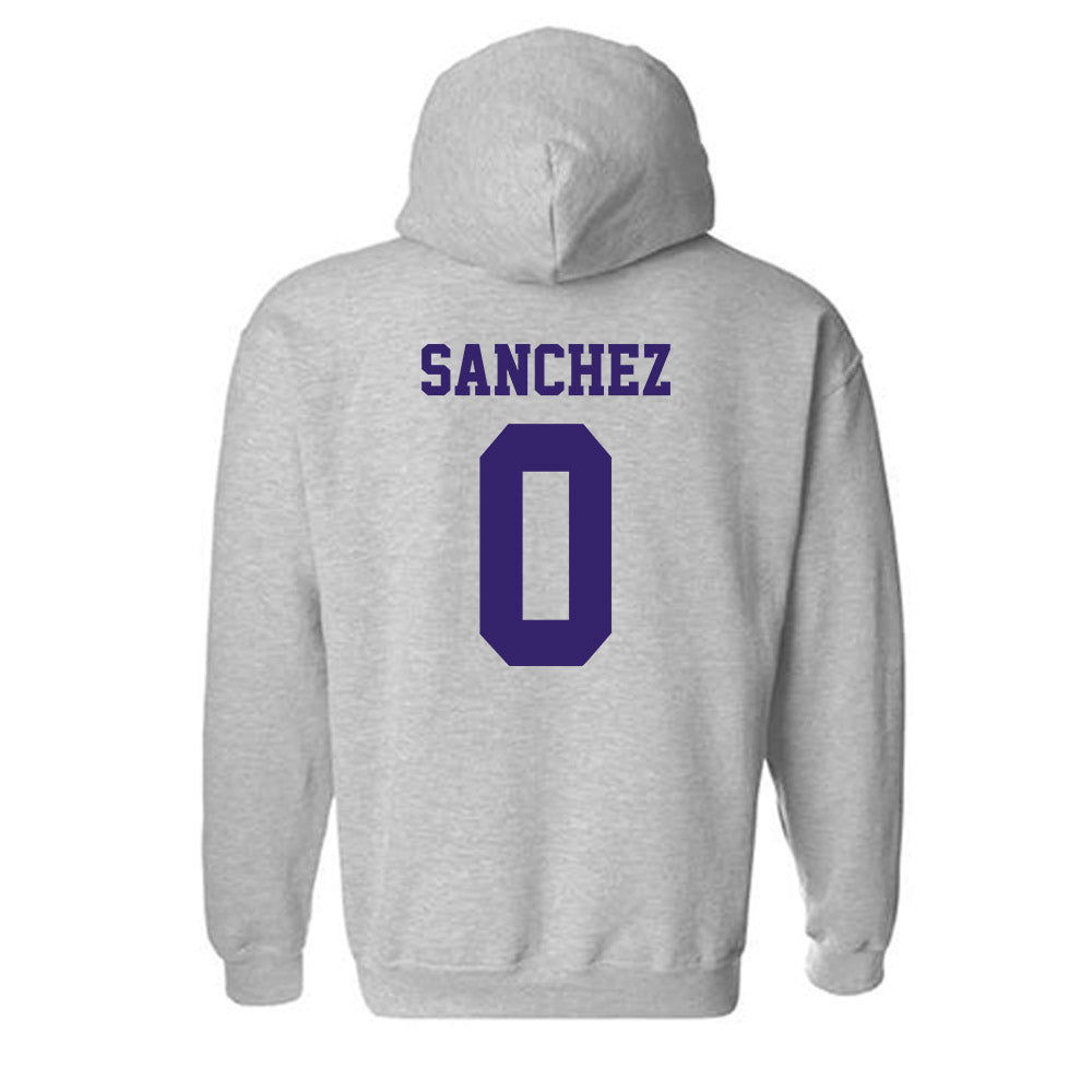 JMU - NCAA Football : Jaylan Sanchez - Classic Shersey Hooded Sweatshirt-1