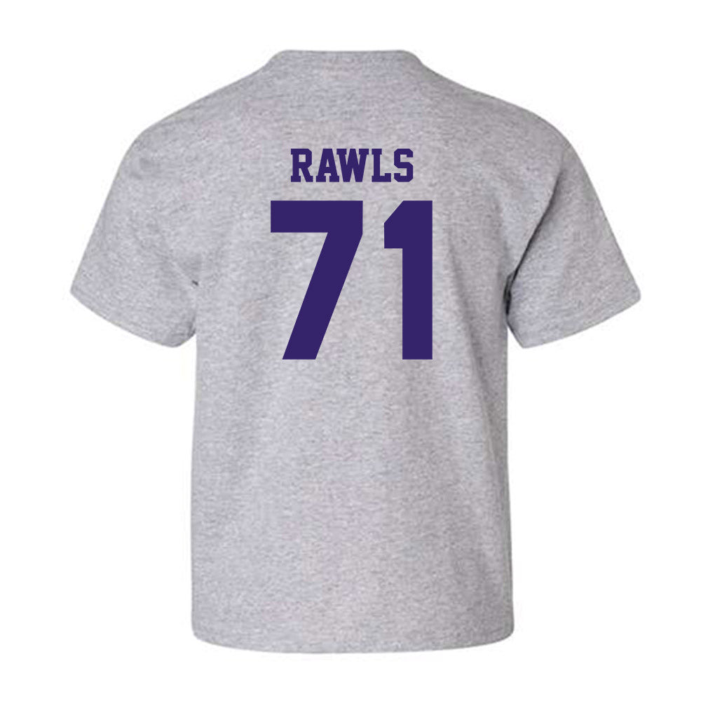 JMU - NCAA Football : Deacon Rawls - Classic Shersey Youth T-Shirt-1