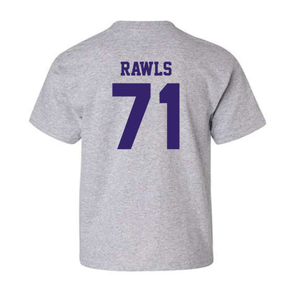 JMU - NCAA Football : Deacon Rawls - Classic Shersey Youth T-Shirt-1