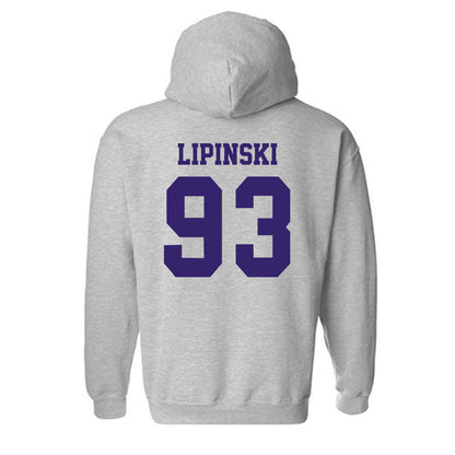  - NCAA Football : Max Lipinski - Classic Shersey Hooded Sweatshirt-1