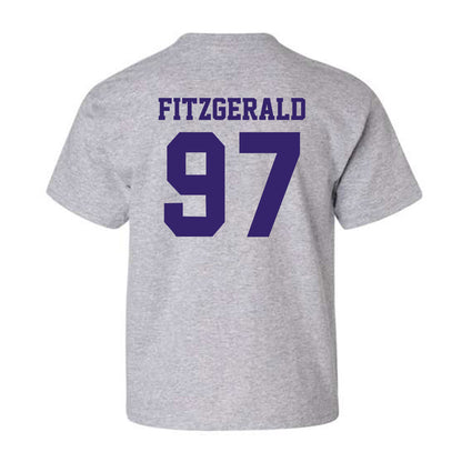 JMU - NCAA Football : Christopher Fitzgerald - Classic Shersey Youth T-Shirt