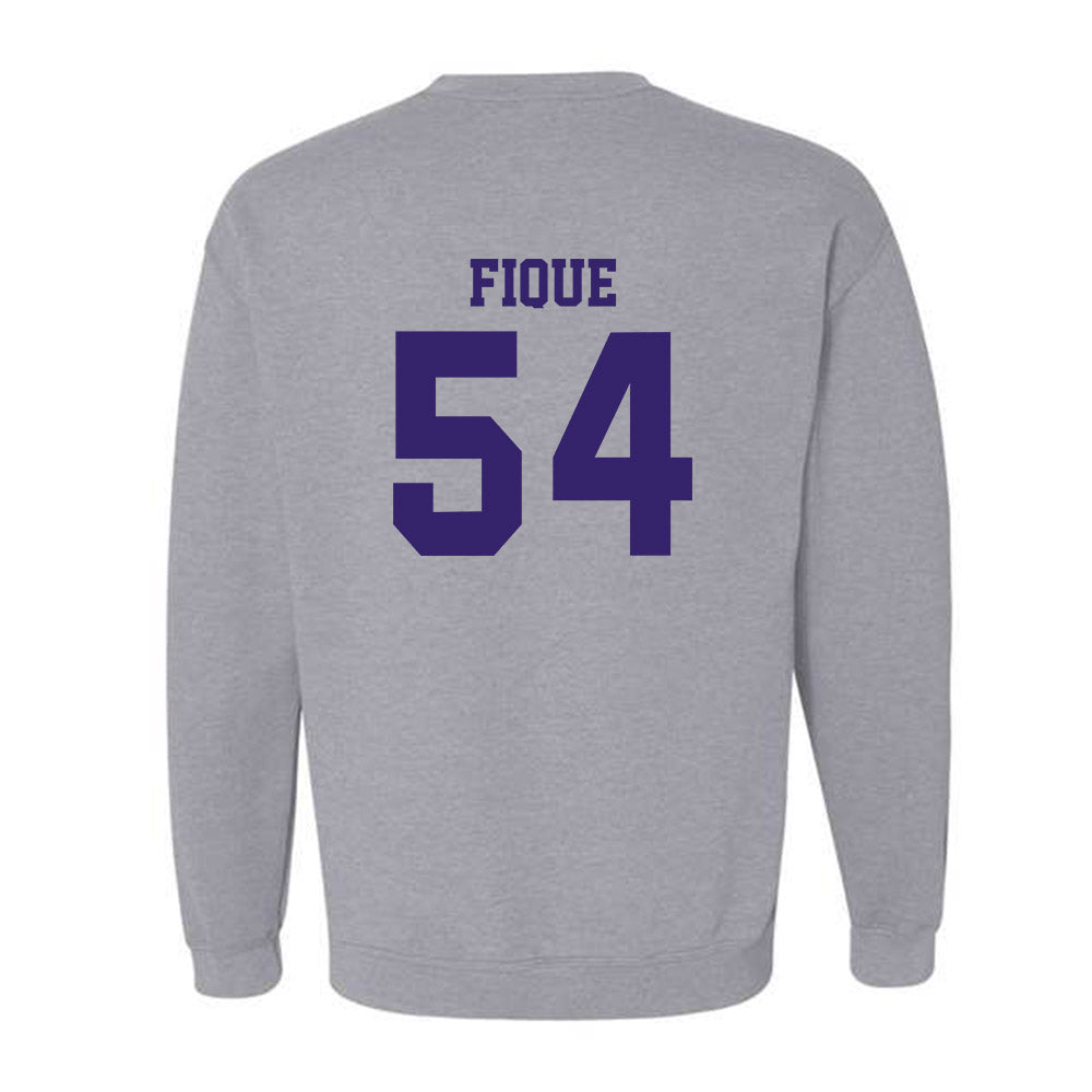 JMU - NCAA Football : Brandon Fique - Classic Shersey Crewneck Sweatshirt-1