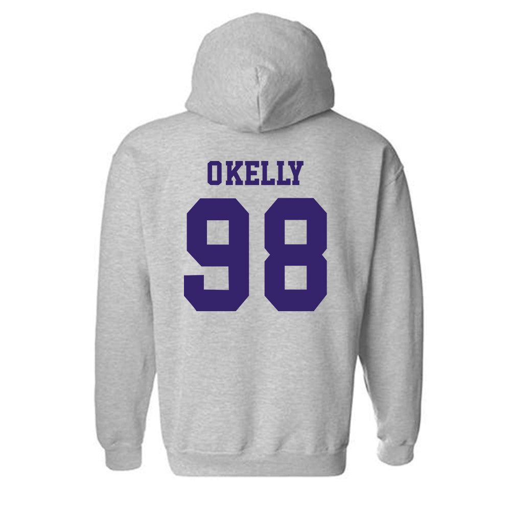 JMU - Football Alumni : Harry O'Kelly - Classic Shersey Hooded Sweatshirt-1