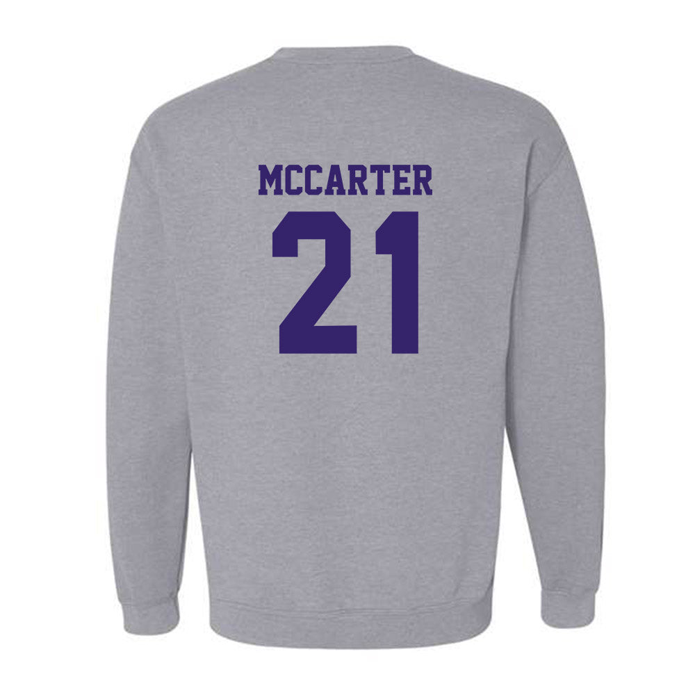 JMU - NCAA Football : Jackson McCarter - Classic Shersey Crewneck Sweatshirt-1