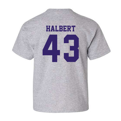 JMU - NCAA Football : Miles Halbert - Classic Shersey Youth T-Shirt-1