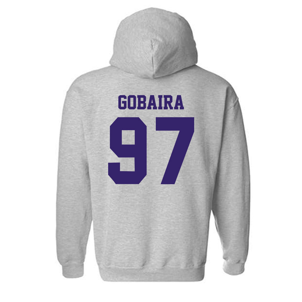 JMU - NCAA Football : Aiden Gobaira - Classic Shersey Hooded Sweatshirt-1
