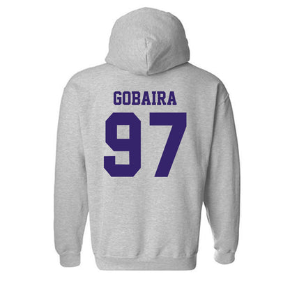 JMU - NCAA Football : Aiden Gobaira - Classic Shersey Hooded Sweatshirt-1