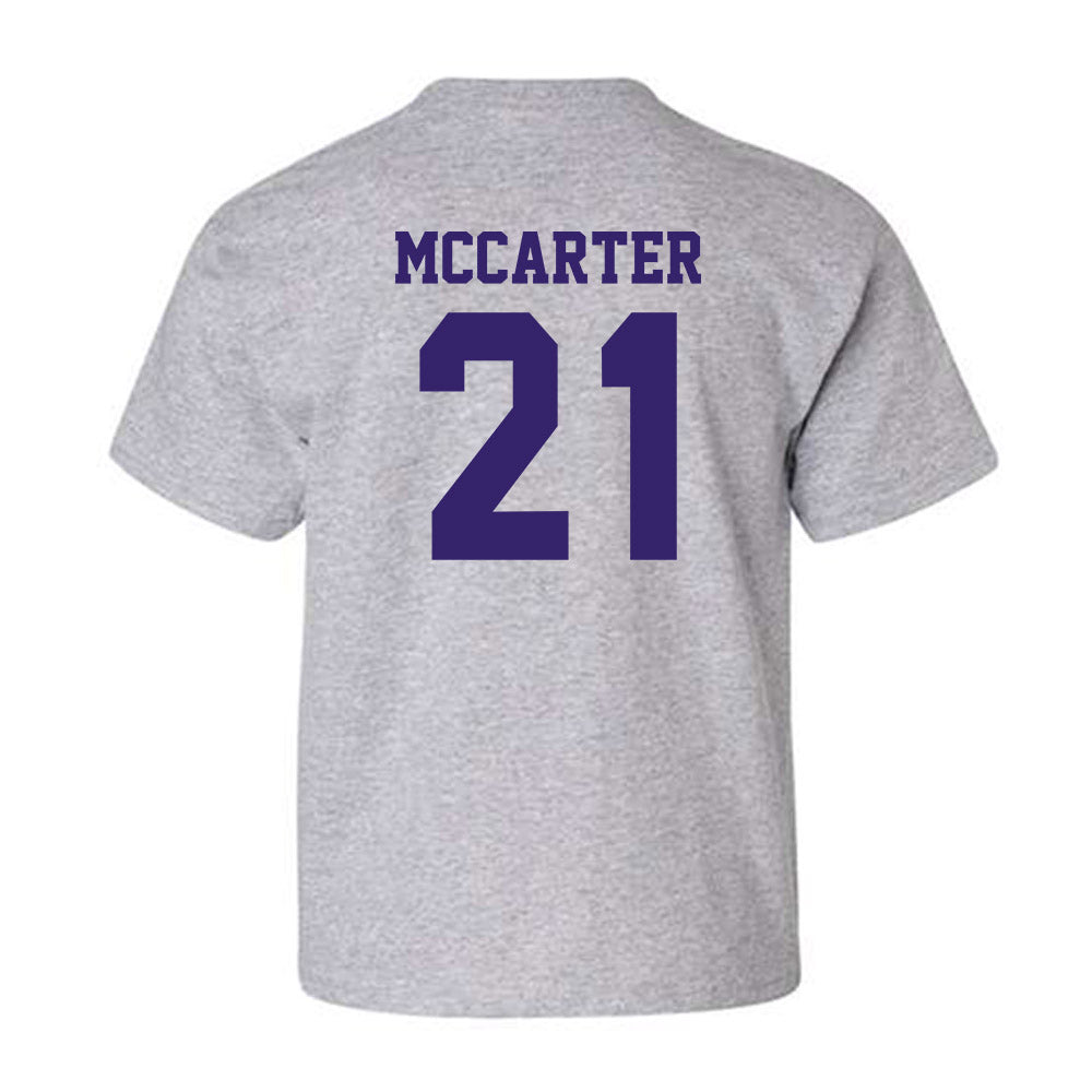 JMU - NCAA Football : Jackson McCarter - Classic Shersey Youth T-Shirt-1