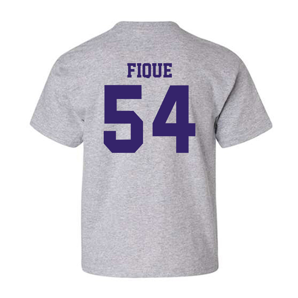 JMU - NCAA Football : Brandon Fique - Classic Shersey Youth T-Shirt-1