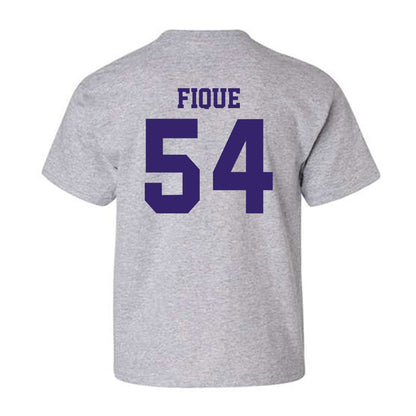 JMU - NCAA Football : Brandon Fique - Classic Shersey Youth T-Shirt-1