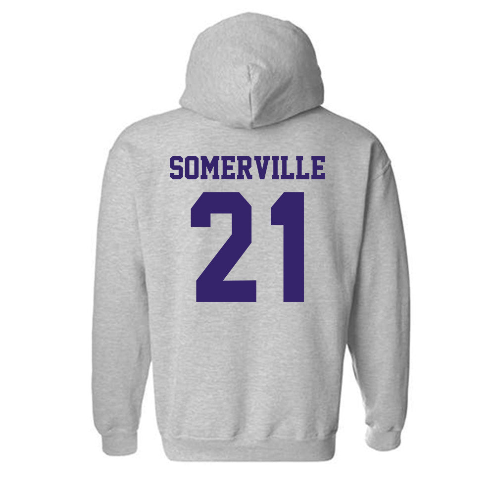 JMU - NCAA Football : Jamari Somerville - Classic Shersey Hooded Sweatshirt