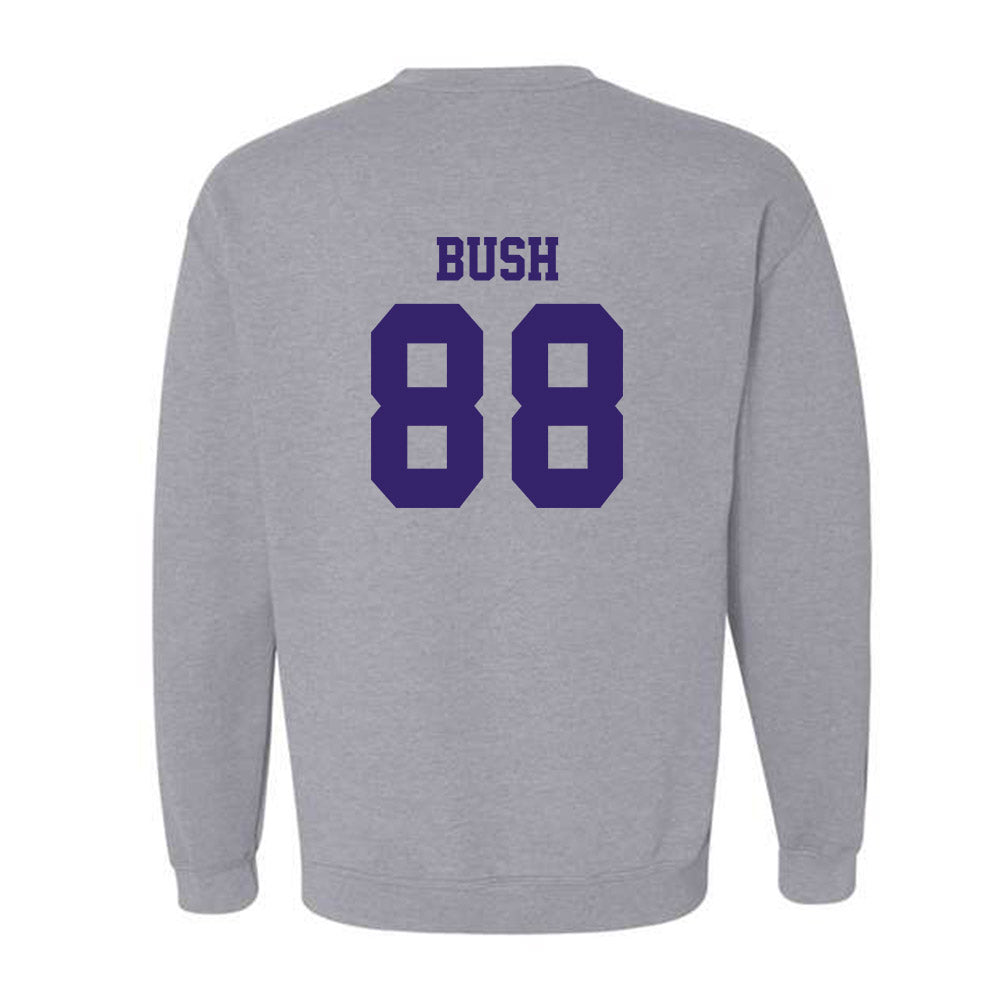 JMU - NCAA Football : Kells Bush - Classic Shersey Crewneck Sweatshirt-1