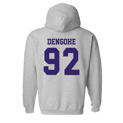 JMU - NCAA Football : Darold DeNgohe - Classic Shersey Hooded Sweatshirt-1