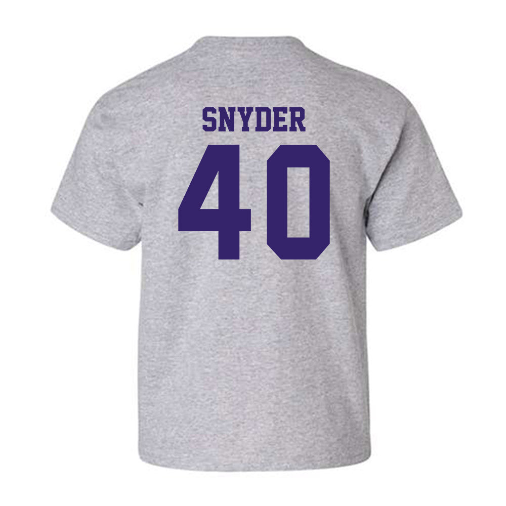 JMU - NCAA Football : Jackson Snyder - Classic Shersey Youth T-Shirt-1