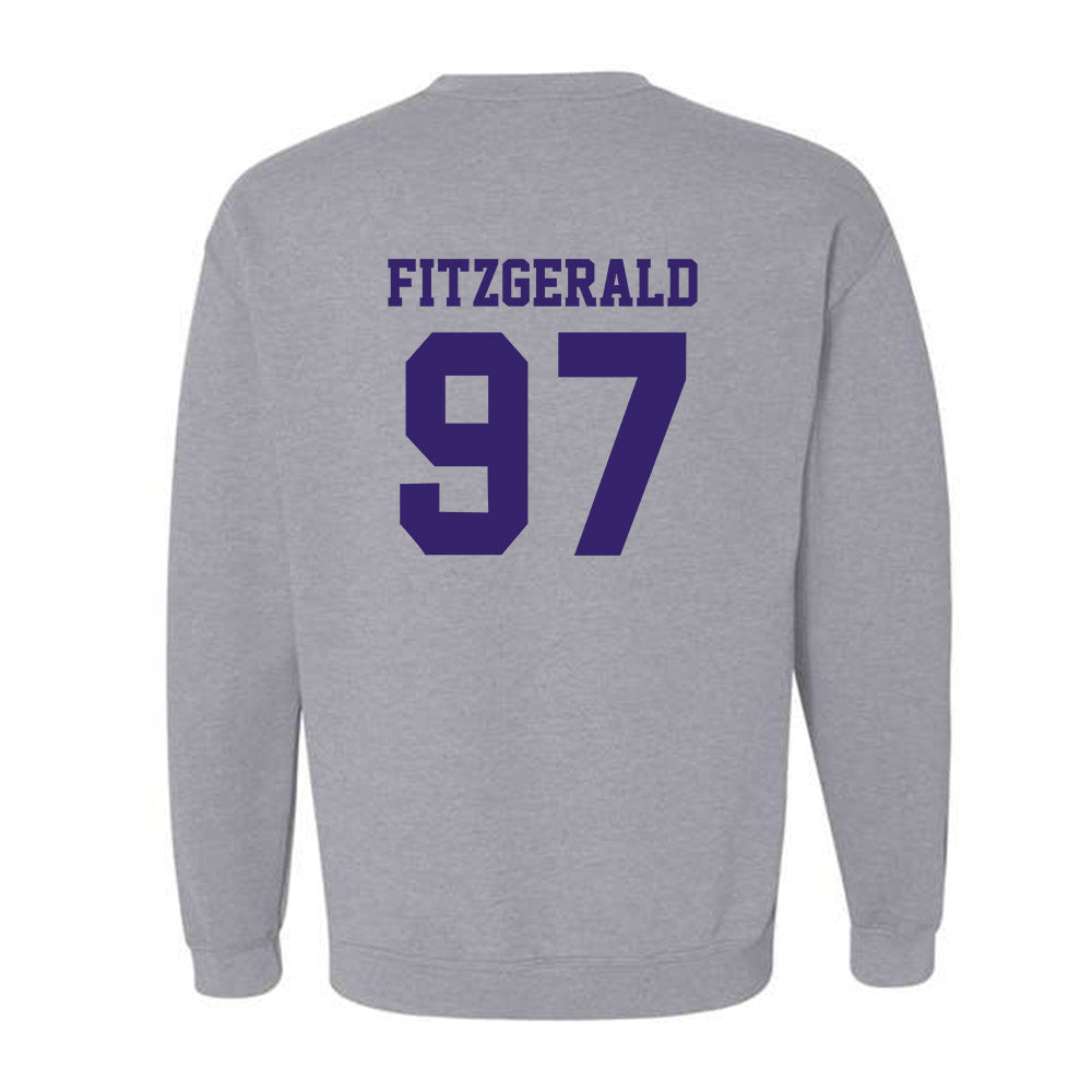 JMU - NCAA Football : Christopher Fitzgerald - Classic Shersey Crewneck Sweatshirt