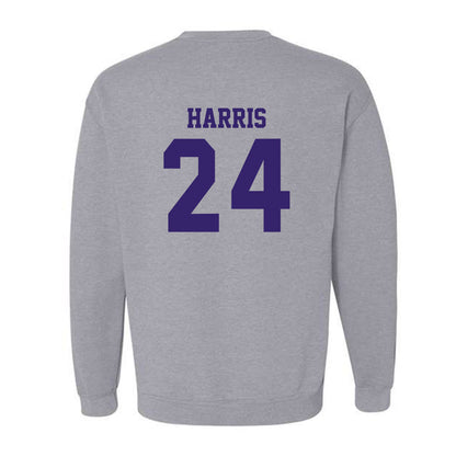 JMU - NCAA Football : Phillip Harris - Classic Shersey Crewneck Sweatshirt-1