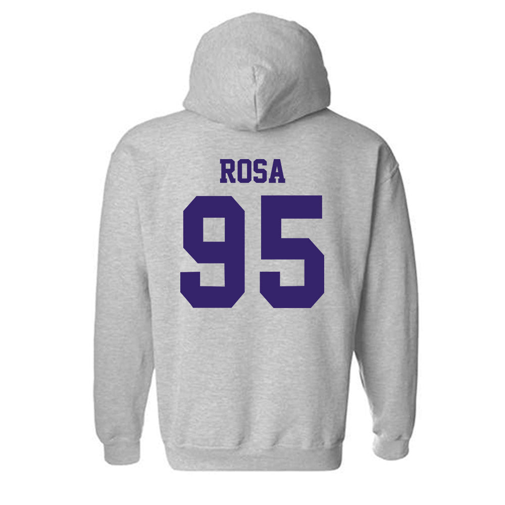 JMU - NCAA Football : Cristiano Rosa - Classic Shersey Hooded Sweatshirt-1