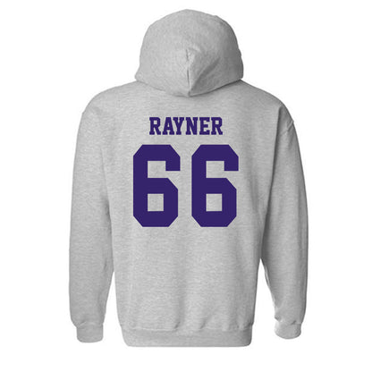 JMU - NCAA Football : JD Rayner - Classic Shersey Hooded Sweatshirt-1