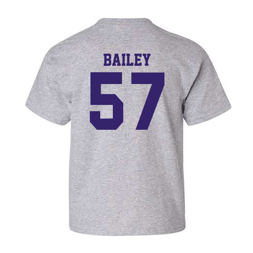 JMU - NCAA Football : Jacob Bailey - Classic Shersey Youth T-Shirt-1