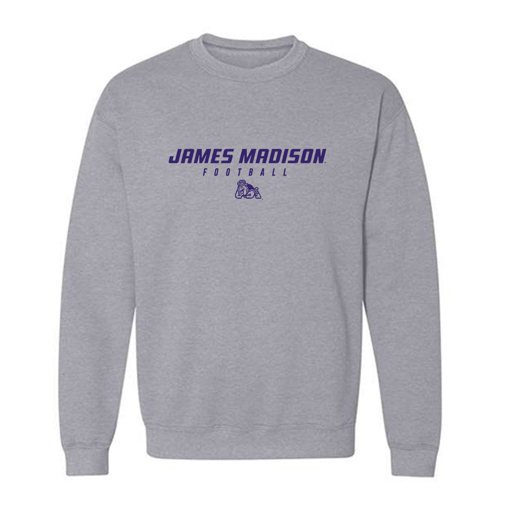 JMU - NCAA Football : Turner Schmidt - Classic Shersey Crewneck Sweatshirt-0