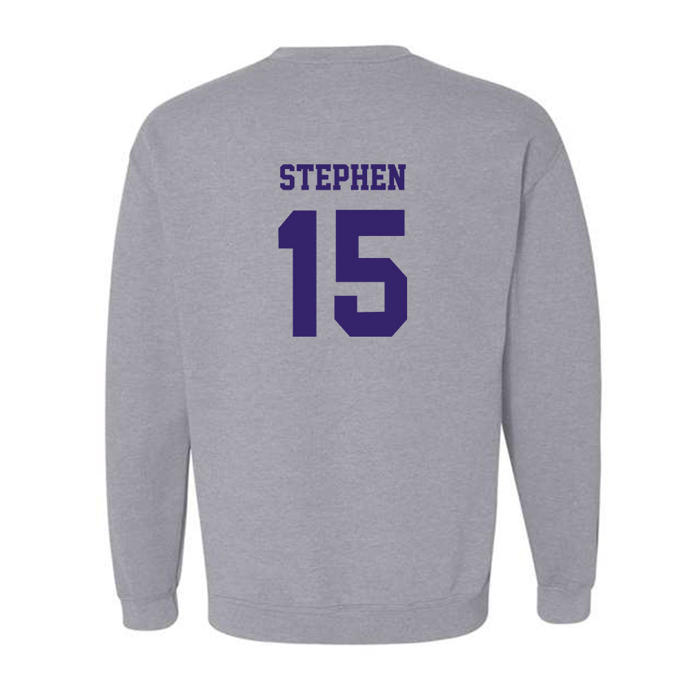 JMU - NCAA Men's Basketball : Joshua Stephen - Classic Shersey Crewneck Sweatshirt-1