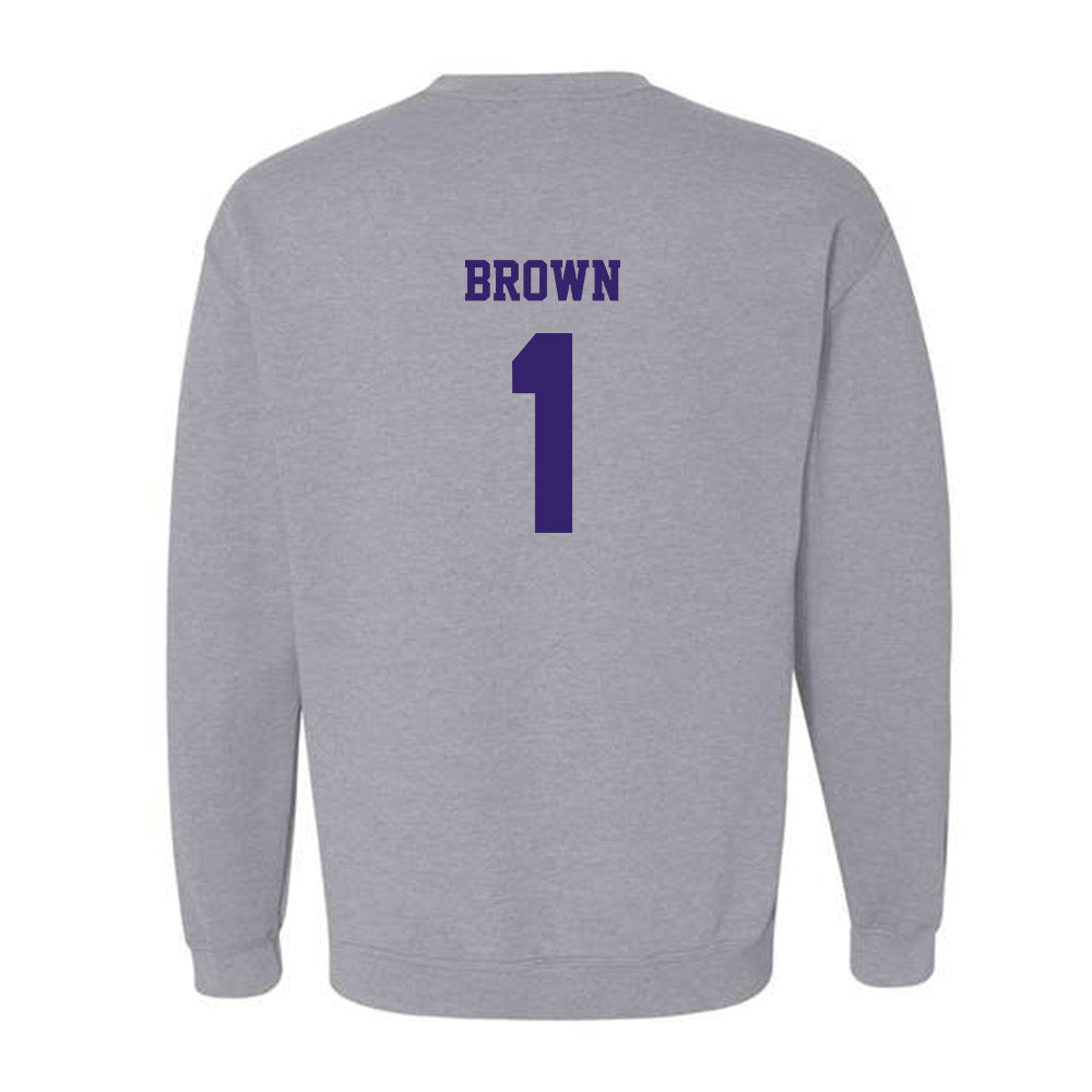 JMU - NCAA Men's Basketball : Xavier Brown - Classic Shersey Crewneck Sweatshirt