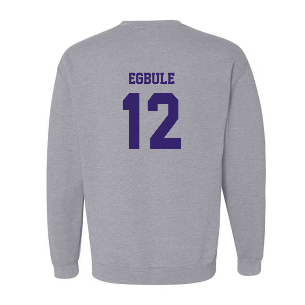 JMU - NCAA Men's Basketball : Oriekose Egbule - Classic Shersey Crewneck Sweatshirt-1