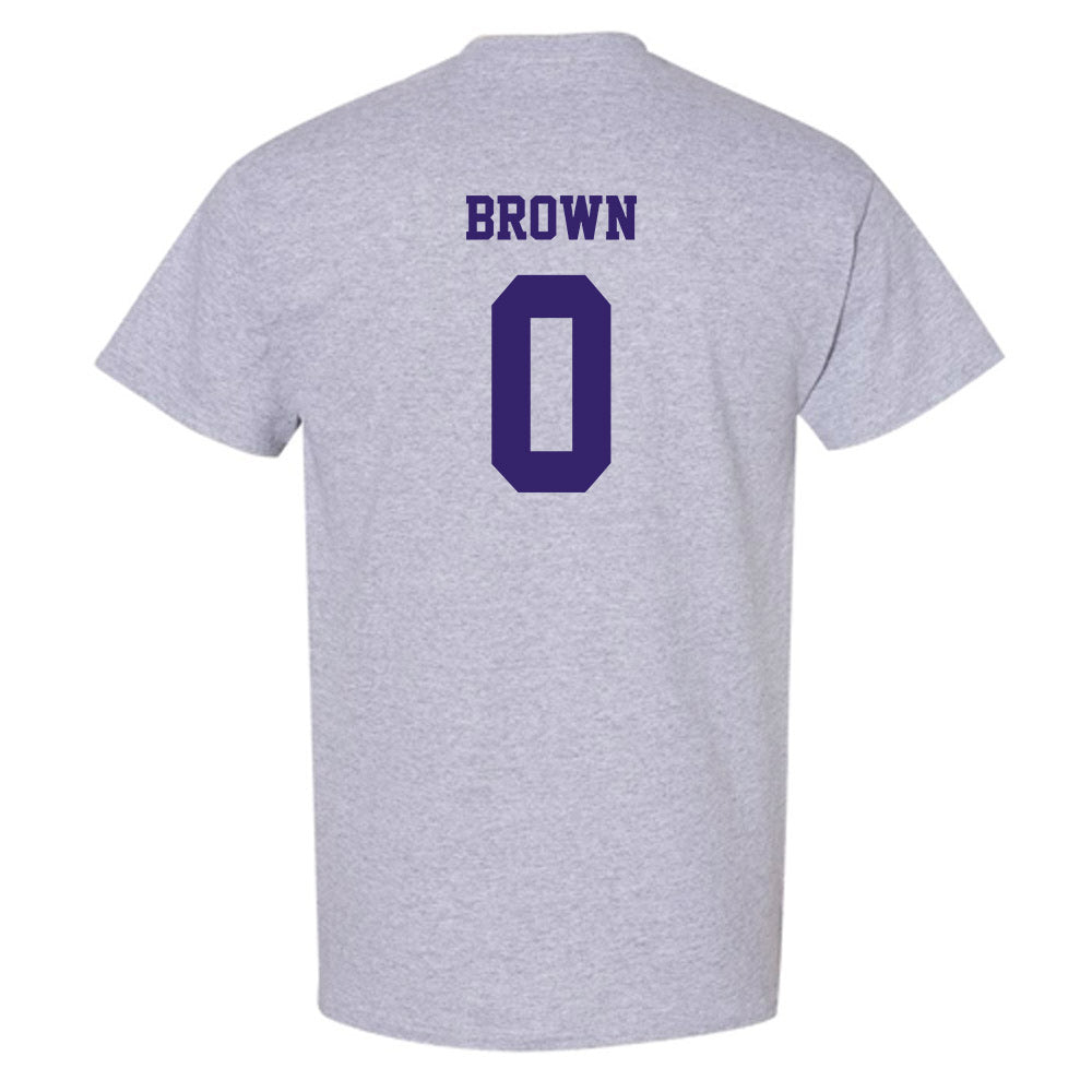 JMU - NCAA Men's Basketball : Christian Brown - Classic Shersey T-Shirt-1