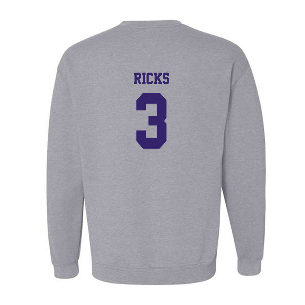 JMU - NCAA Men's Basketball : Eddie Ricks - Classic Shersey Crewneck Sweatshirt-1