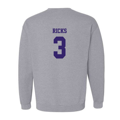 JMU - NCAA Men's Basketball : Eddie Ricks - Classic Shersey Crewneck Sweatshirt-1
