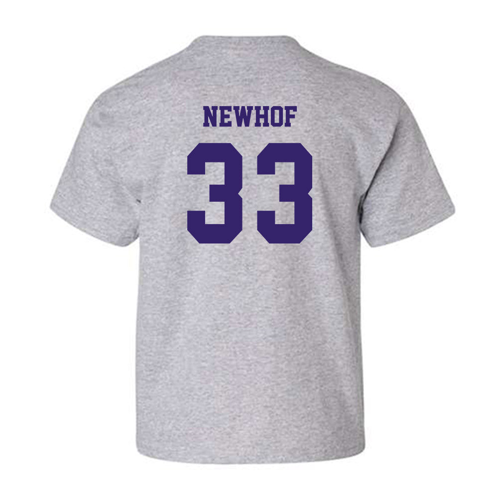 JMU - NCAA Men's Basketball : Gabe Newhof - Classic Shersey Youth T-Shirt-1