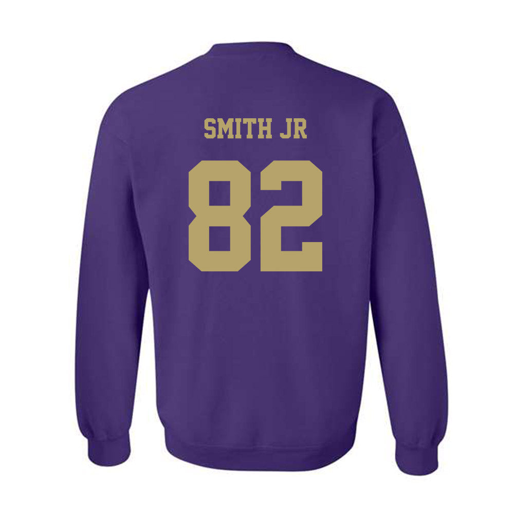 JMU - NCAA Football : Jamarcus Smith Jr - Fashion Shersey Crewneck Sweatshirt-1