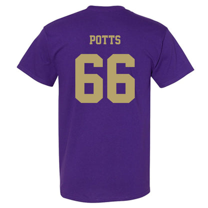 JMU - NCAA Football : Cole Potts - Fashion Shersey T-Shirt