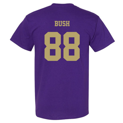 JMU - NCAA Football : Kells Bush - Fashion Shersey T-Shirt-1